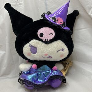 Hello Kitty Plushie Kuromi Halloween Plush Wearing a Witch Costume 8-in